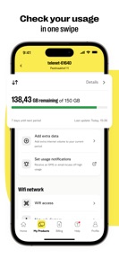 MyTelenet screenshot