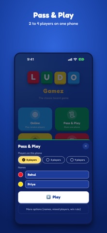 Ludo Gamez: Play with Friends screenshot 6