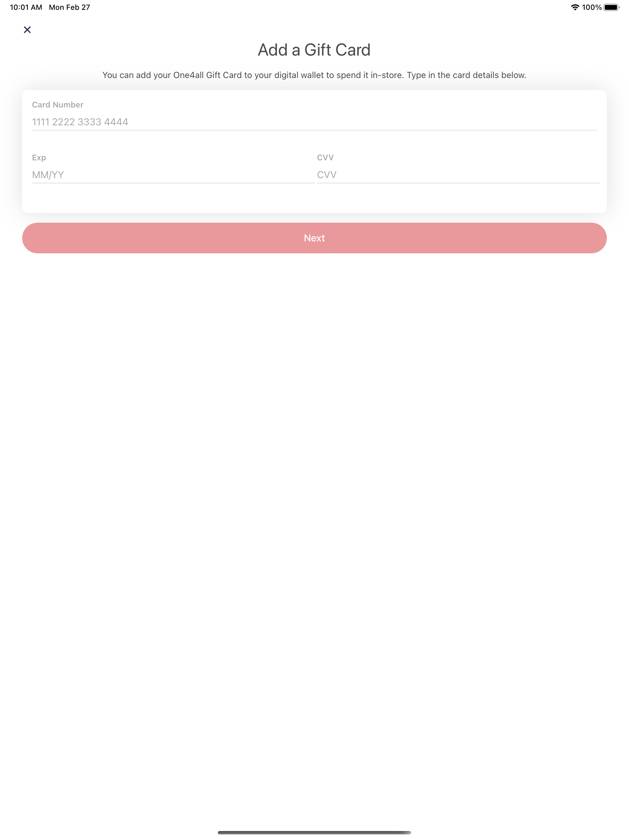 One4all Gift Cards screenshot 6
