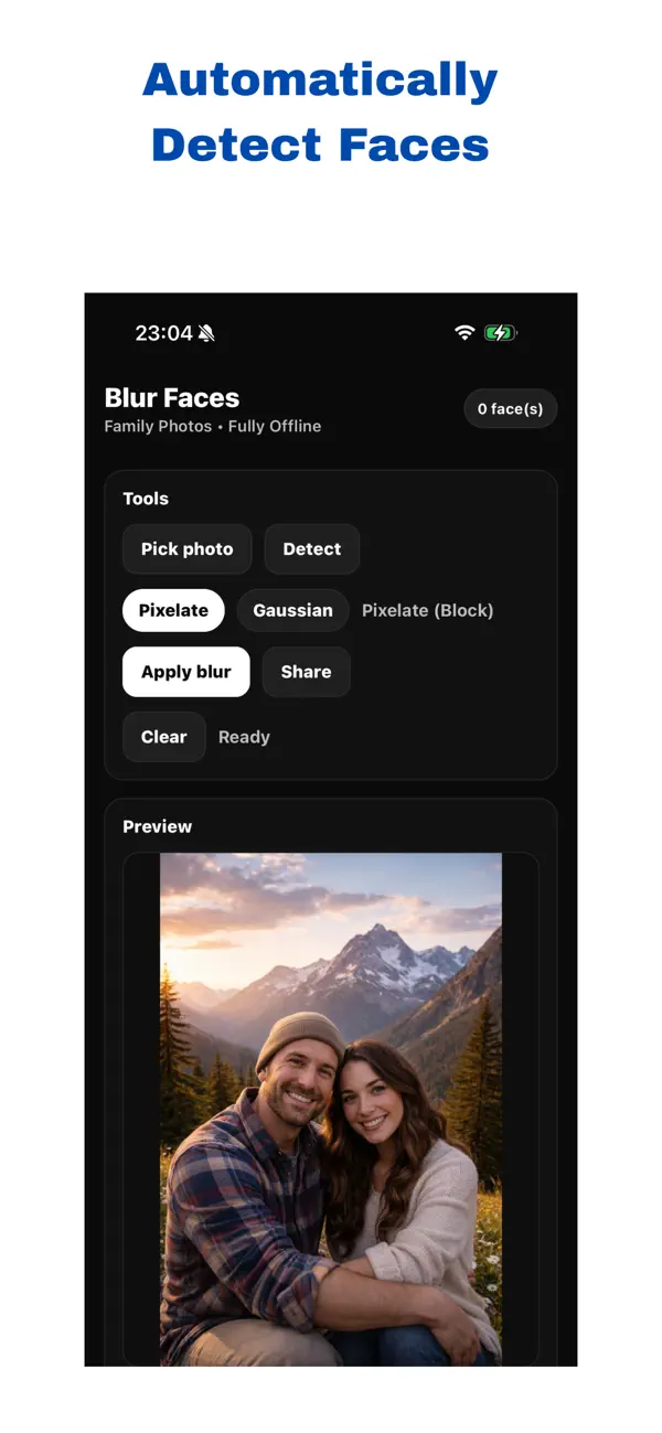 Screenshot #2 pour Blur Faces – Photo Privacy