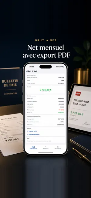 MonCalculateur Salaire screenshot 2