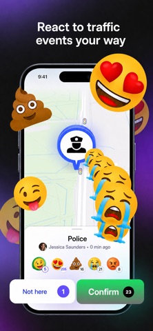 Beam: Radar & Speed Cameras iPhone screenshot