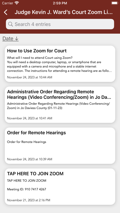 Screenshot 3 of Jo Daviess Circuit Clerk IL App
