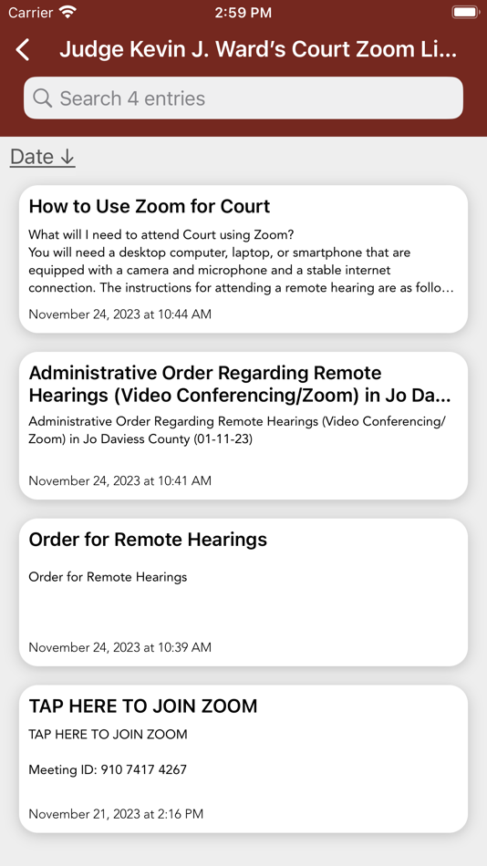 #3. Jo Daviess Circuit Clerk IL (iOS) 由: Jo Daviess County Circuit Clerk