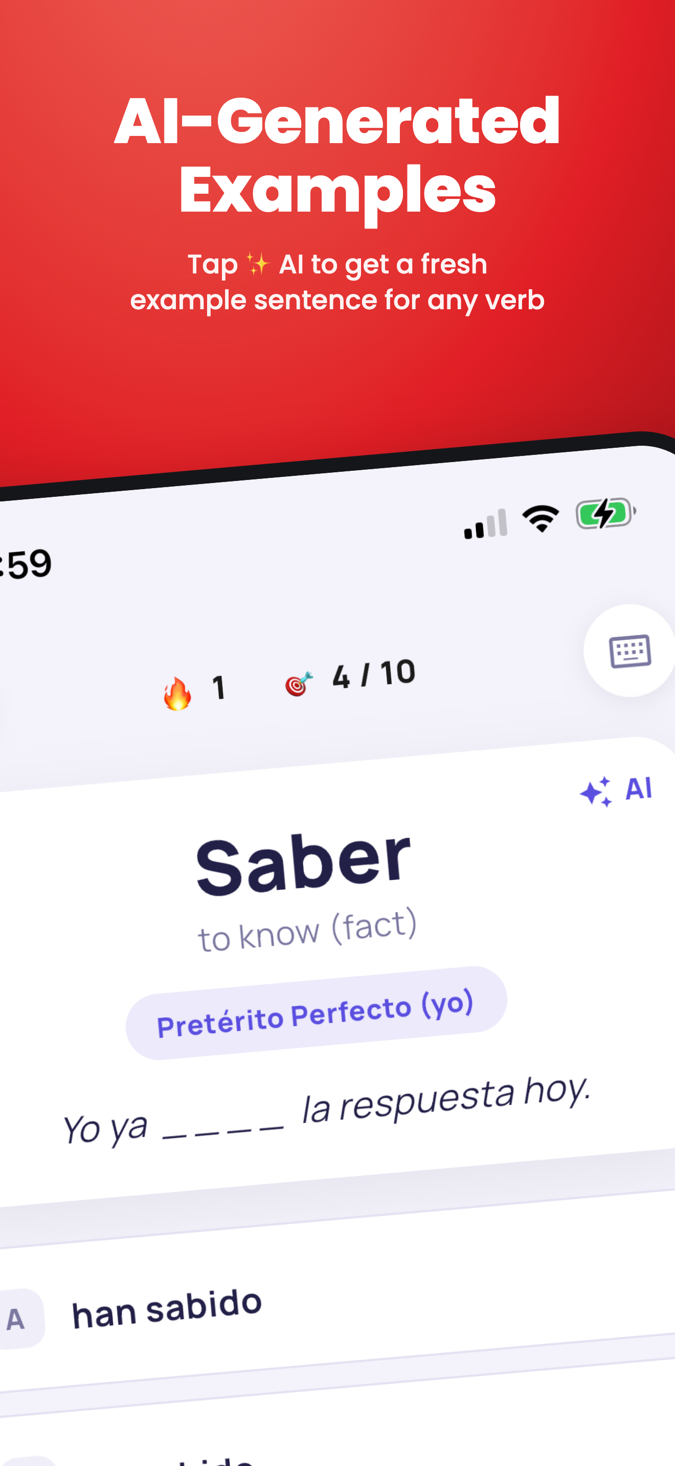 Spanish Verbs - Conjugator screenshot 5