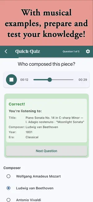 Music History Trainer screenshot 3