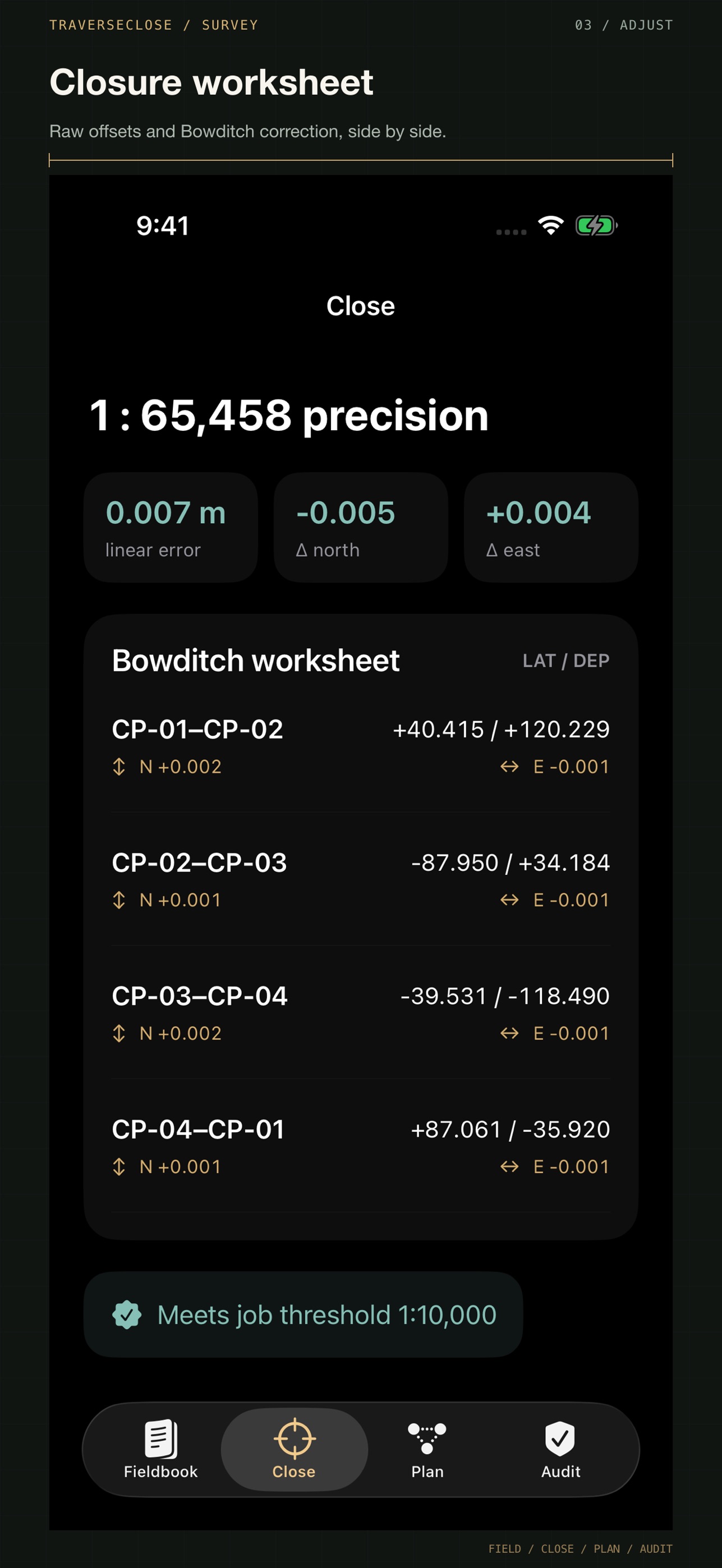 Screenshot 3 of TraverseClose Survey