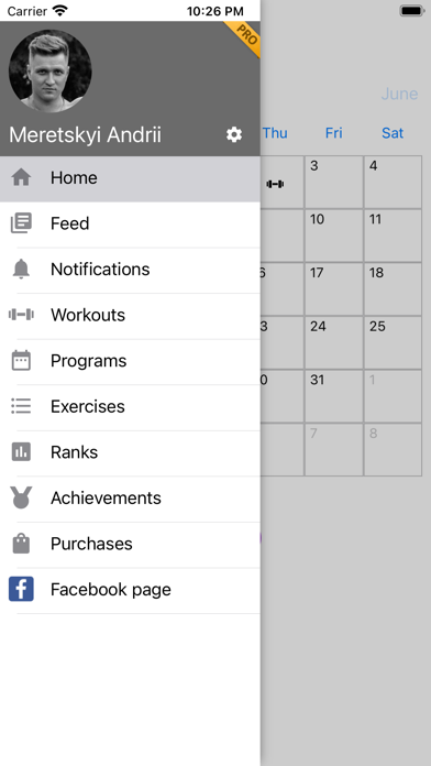 StayFit workout trainer Screenshot