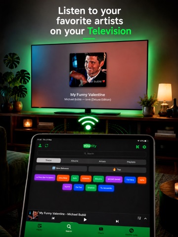 Youtify for Spotify Premium iPad screenshot