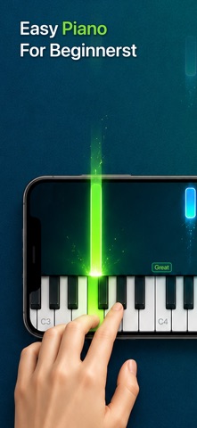 Pianio - Learn Piano Keyboard iPhone screenshot