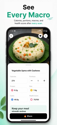 CalTrack - AI Calorie Tracker Screenshot 4 of 7