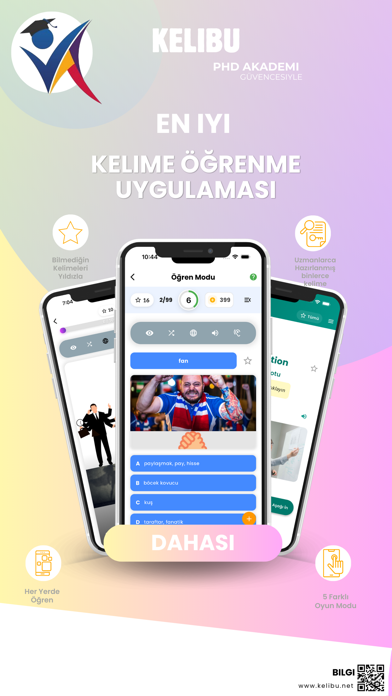 Kelibu: İngilizce Kelime Öğren Screenshot