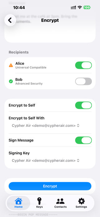 CypherAir Screenshot 7 of 10
