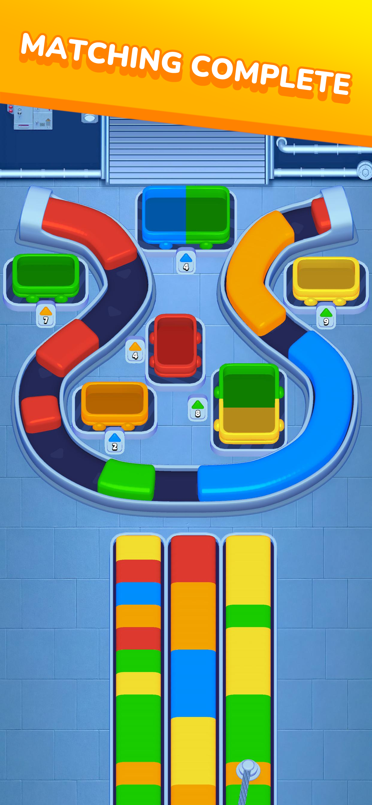 Hover Factory: Flow Puzzle