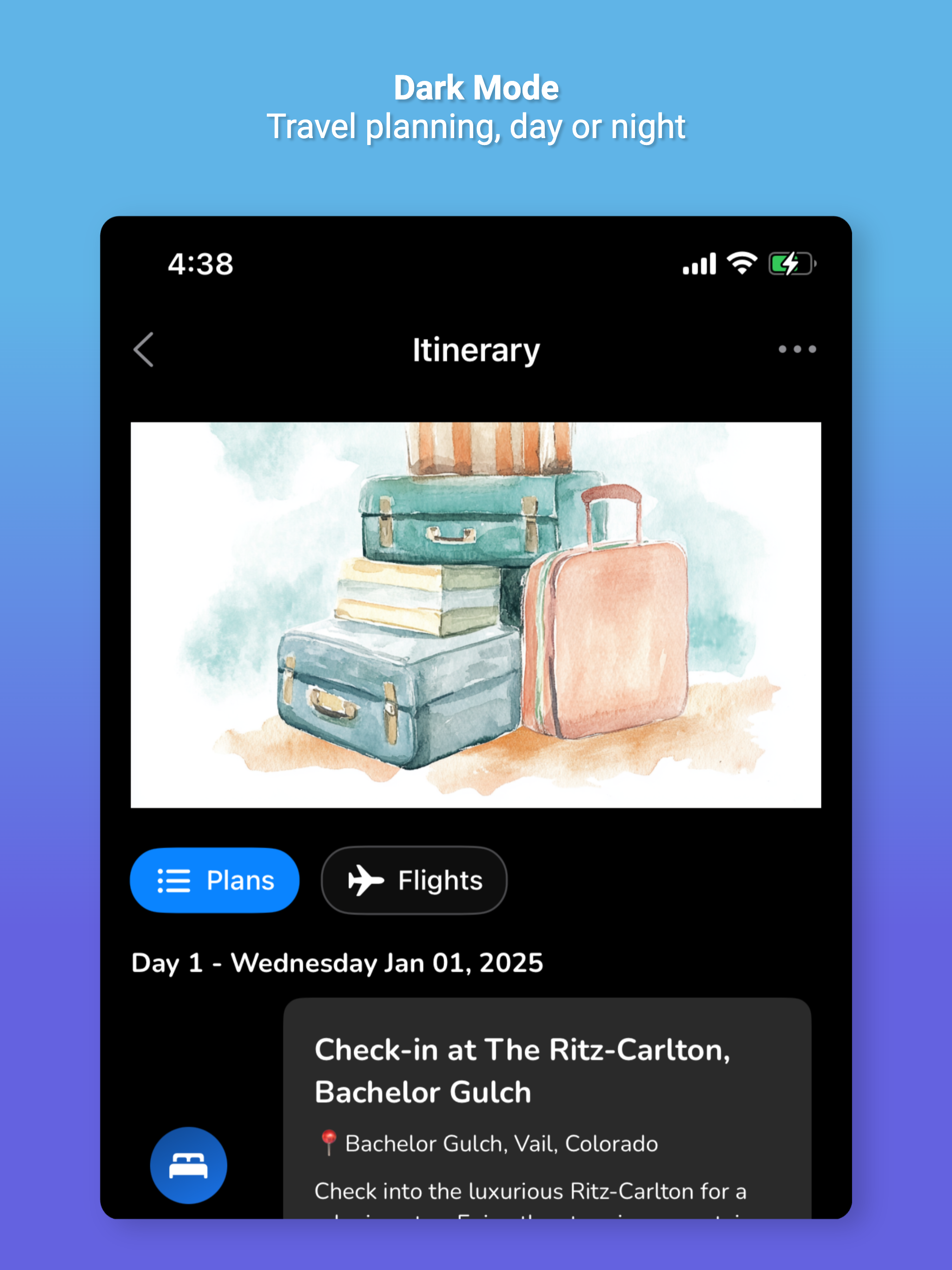 Itinerary Maker for Vacations
