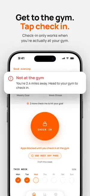 GYMTIME: App Blocker screenshot 2