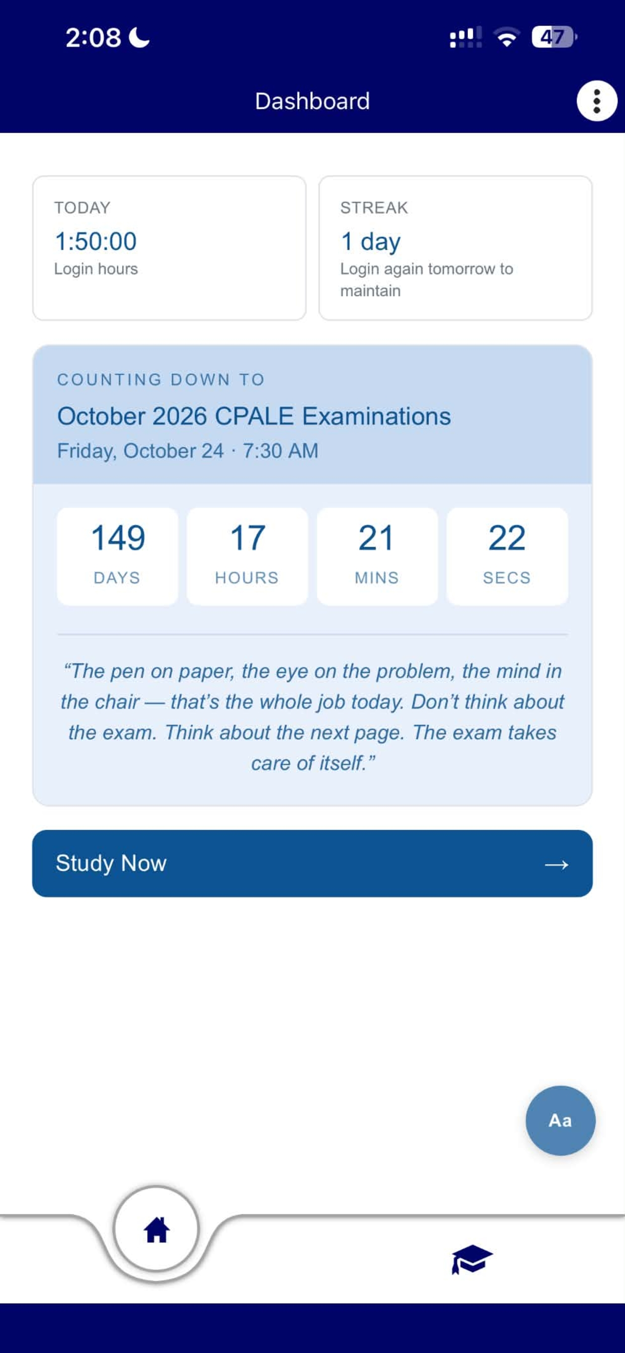 CPALE Reviewer screenshot 4