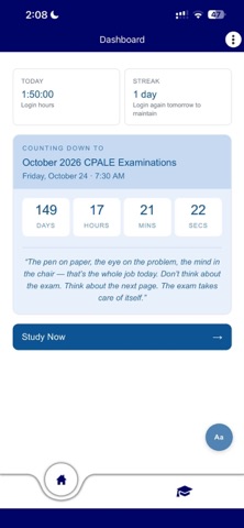 CPALE Reviewer iPhone screenshot