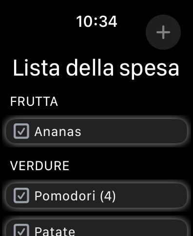 Piano Alimentare e Lista Spesa