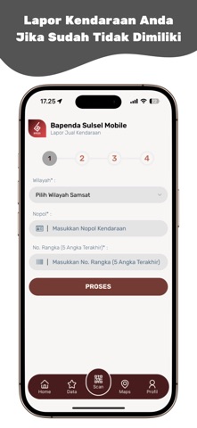 Bapenda Sulsel Mobile iPhone screenshot 8