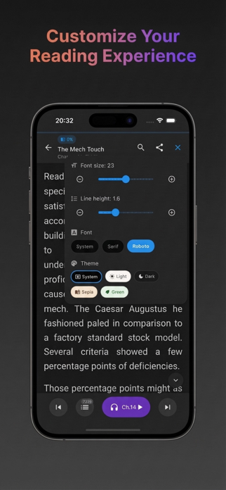 Audino - Audio Novel Reader Screenshot 4 of 5