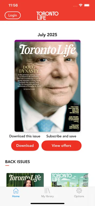Toronto Life Magazine screenshot 1 of 1