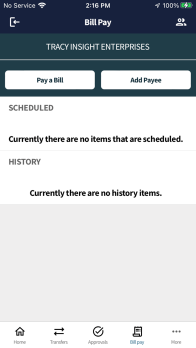 Parkway Bank Business Mobile Screenshot
