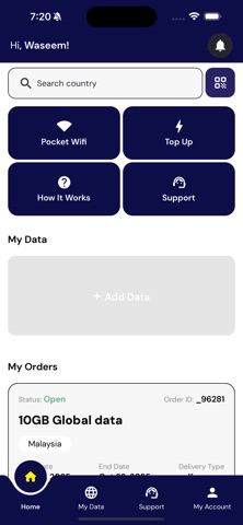 EUwifi screenshot
