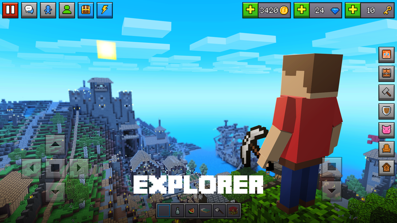 Block World 3D: Craft & Build Hack screenshot 6 - iOS game interface