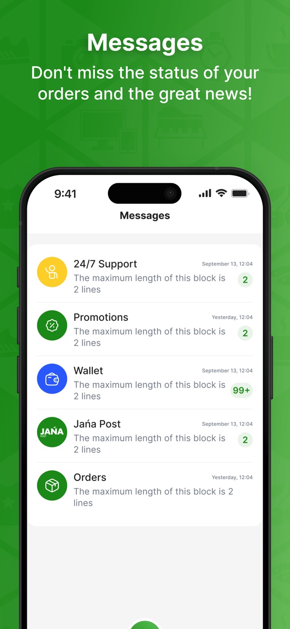 iPhone screenshot