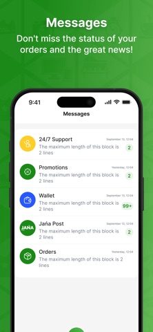 Jańa Post screenshot