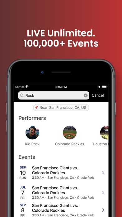 ScoreBig iPhone screenshot 3 - Entertainment app