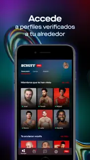 scruff - chat y citas gay iphone capturas de pantalla 2