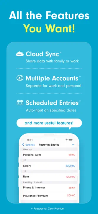Easy Budget Money Tracker Zenyのスクリーンショット（7/7）