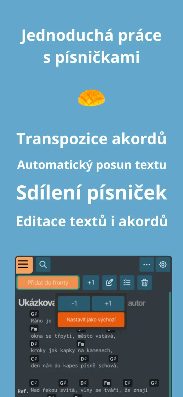 Screenshot #2 pour Mango Zpěvník
