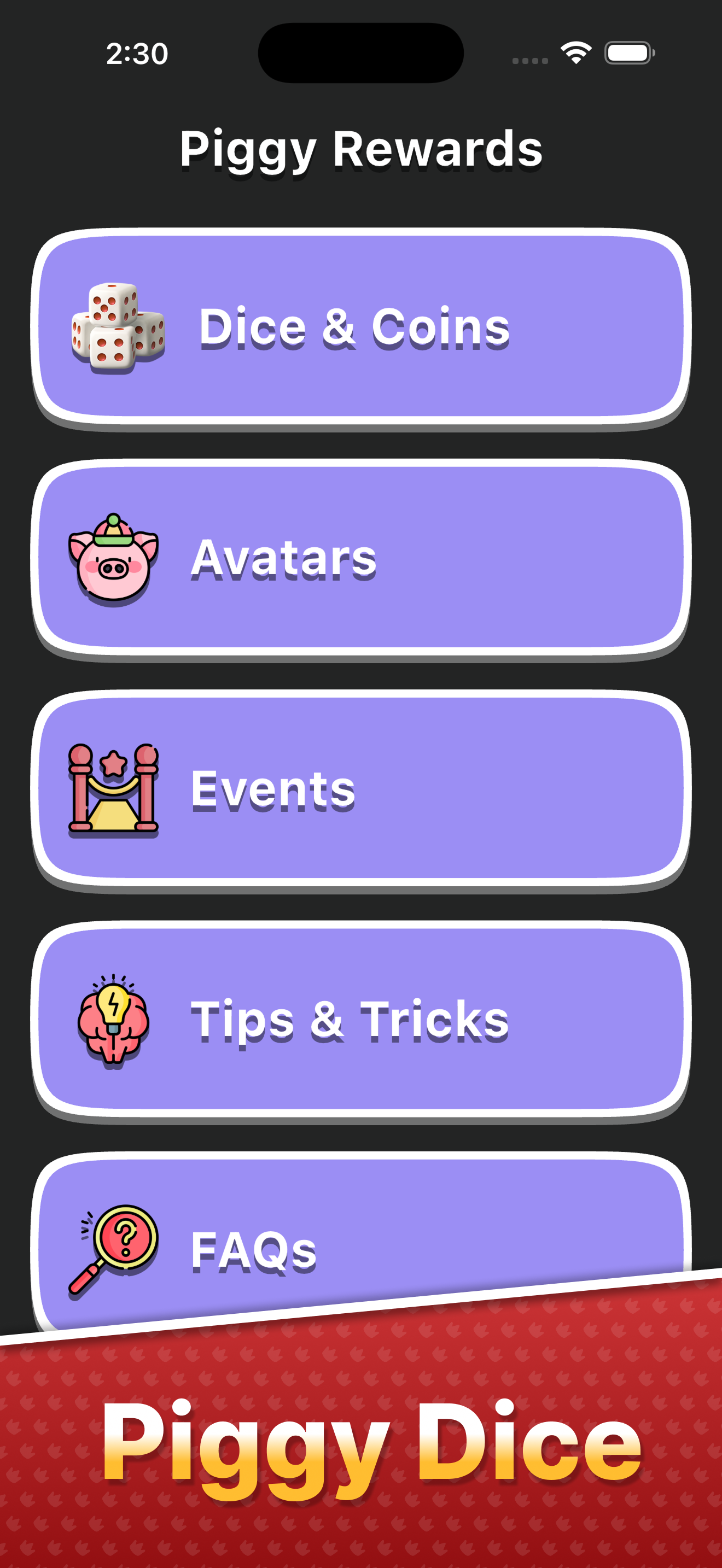 Piggy Go Dice Reward Links