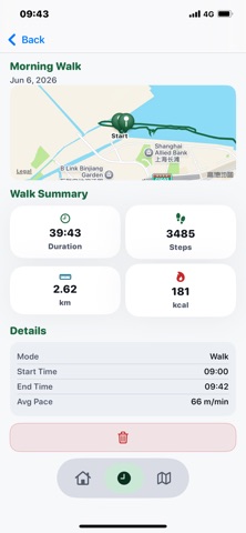 WalkArc - Walking Tracker Screenshot 5 of 6