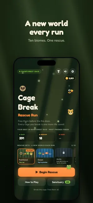 Cage Break: Rescue Run screenshot 1
