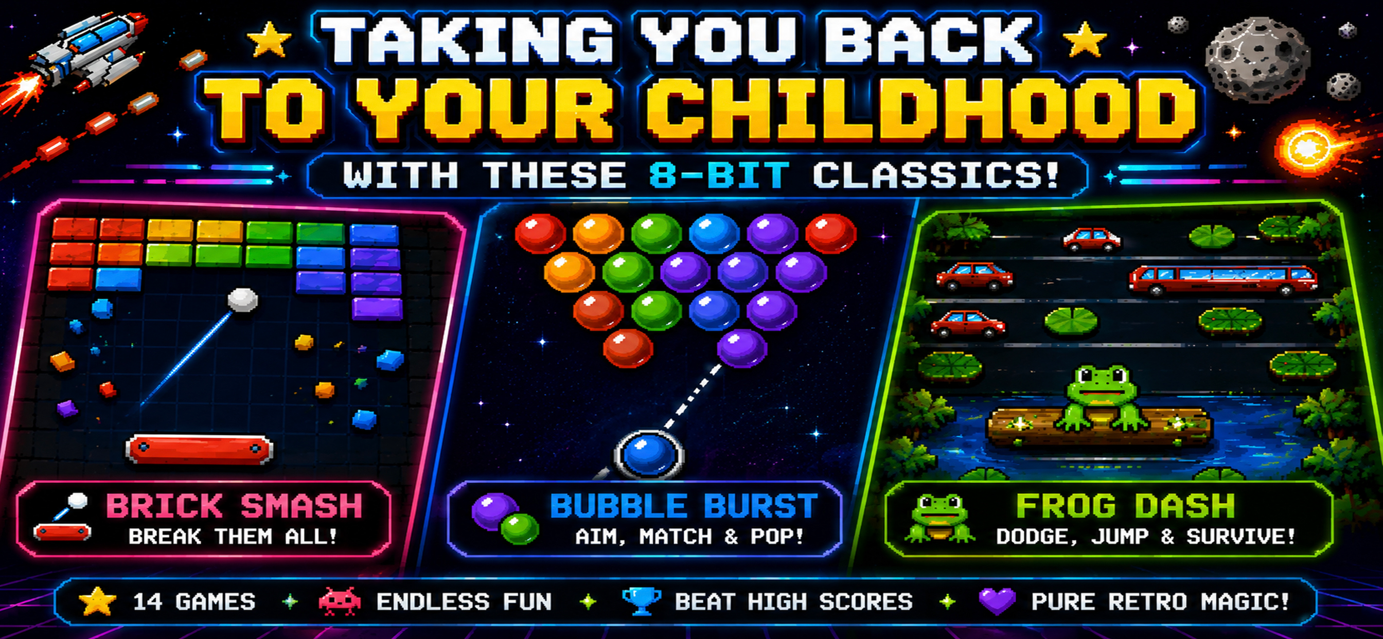 8-Bit Arcade Legends screenshot 2
