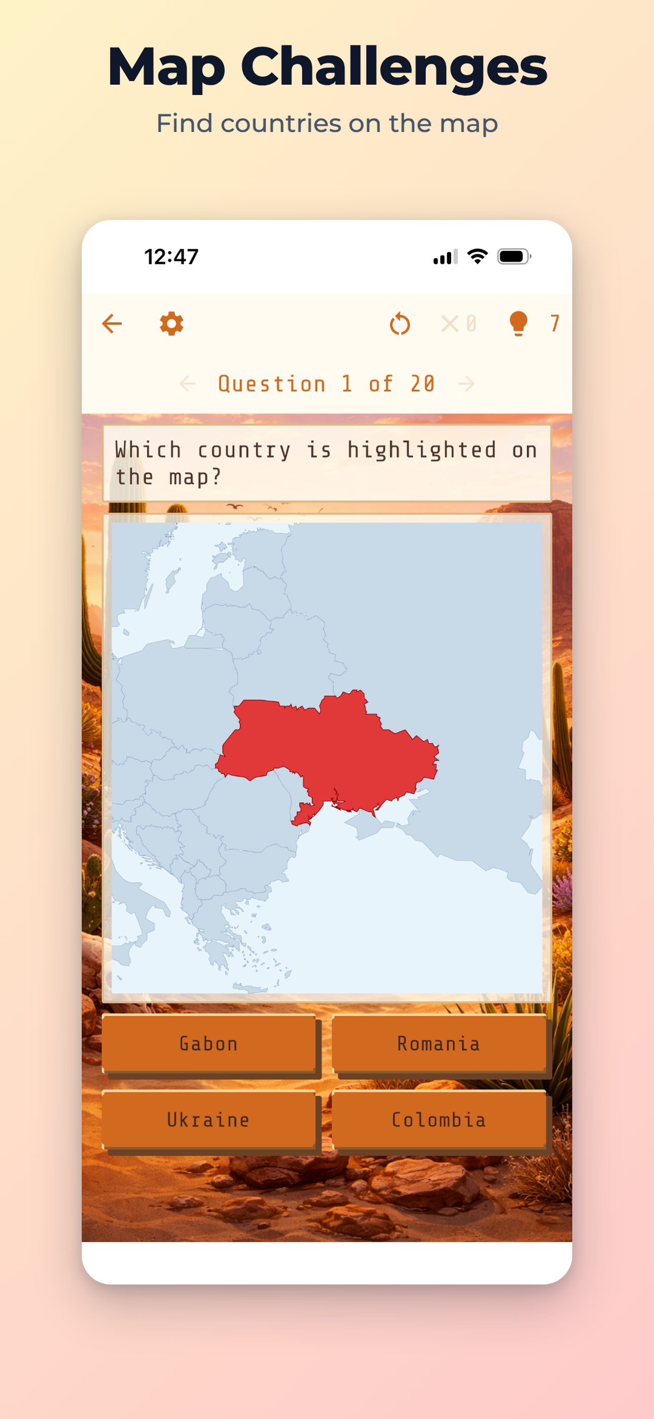 Flag Quiz: Country & Capital screenshot 6