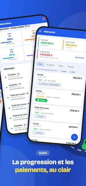 Drivea - Gestion auto-école screenshot 3