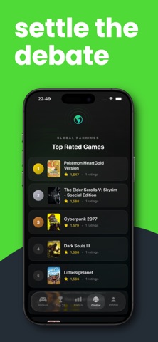 Versus: Game Rankings screenshot
