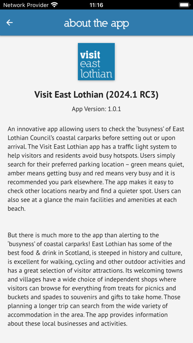 Visit East Lothian Screenshot
