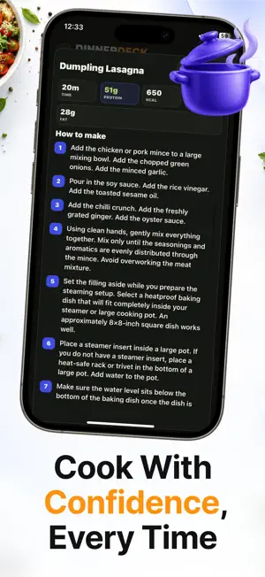 DinnerDeck screenshot 4