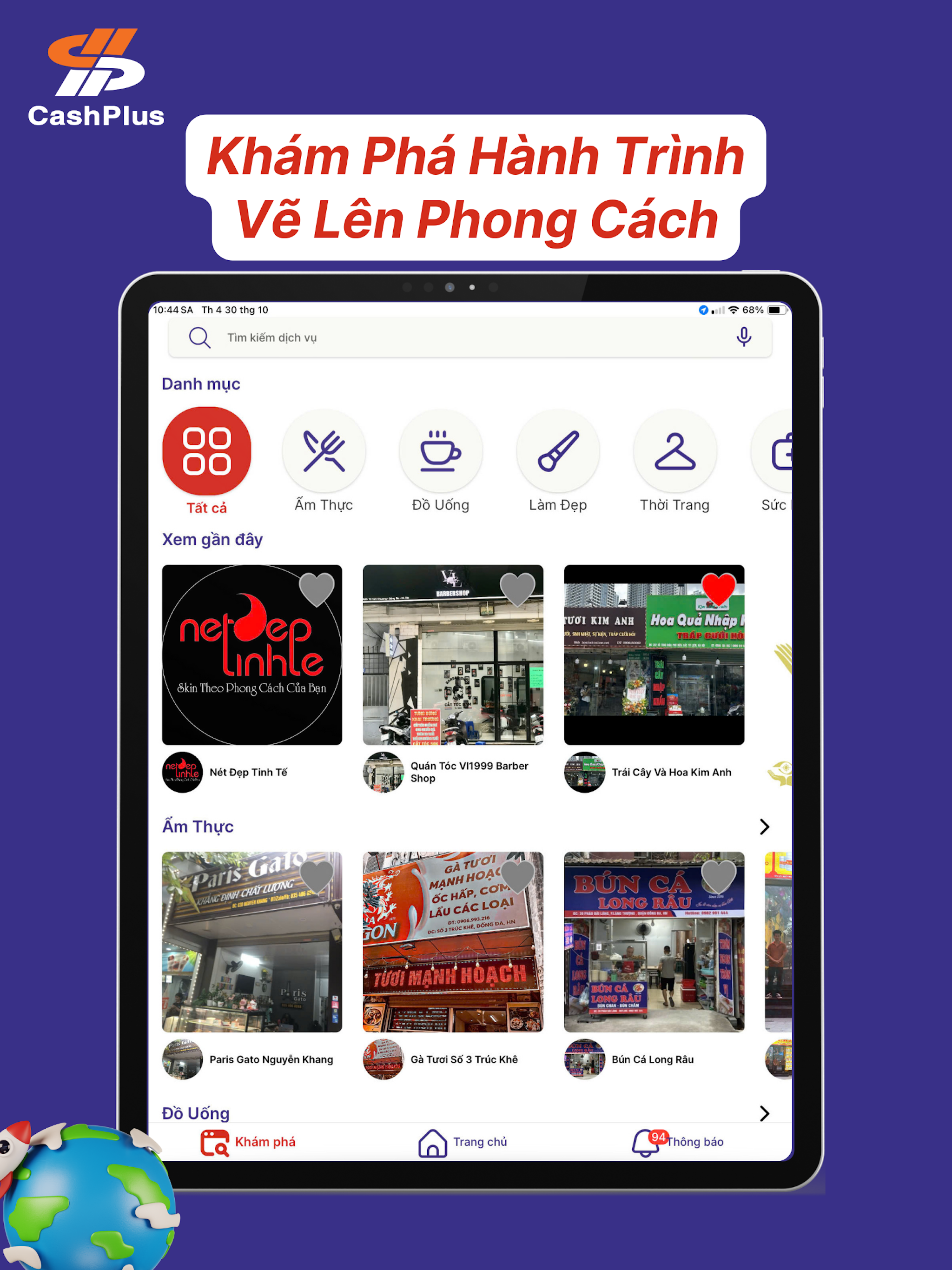 CashPlus Hoàn Tiền