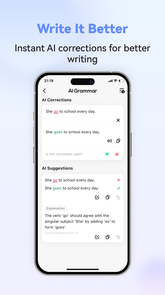 #4. English Ai - AI Learn English (iOS) 由: HELLOTALK FOREIGN LANGUAGE EXCHANGE LEARNING TALK CHAT APP