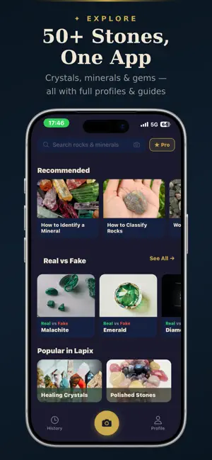 Rock Identifier Gem ID: Lapix screenshot 2