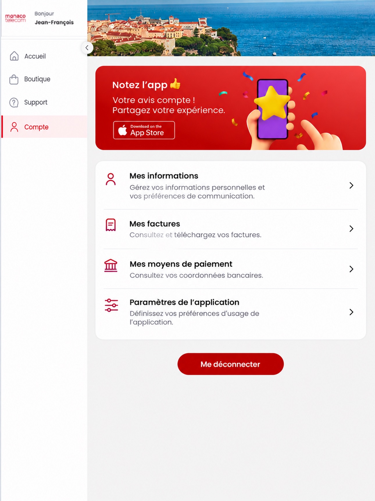 Screenshot 12 of Monaco Telecom - Espace Client