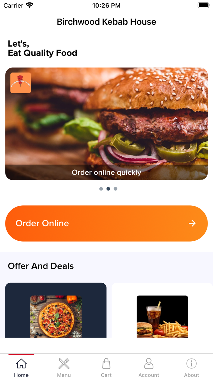 Birchwood Kebab House Online