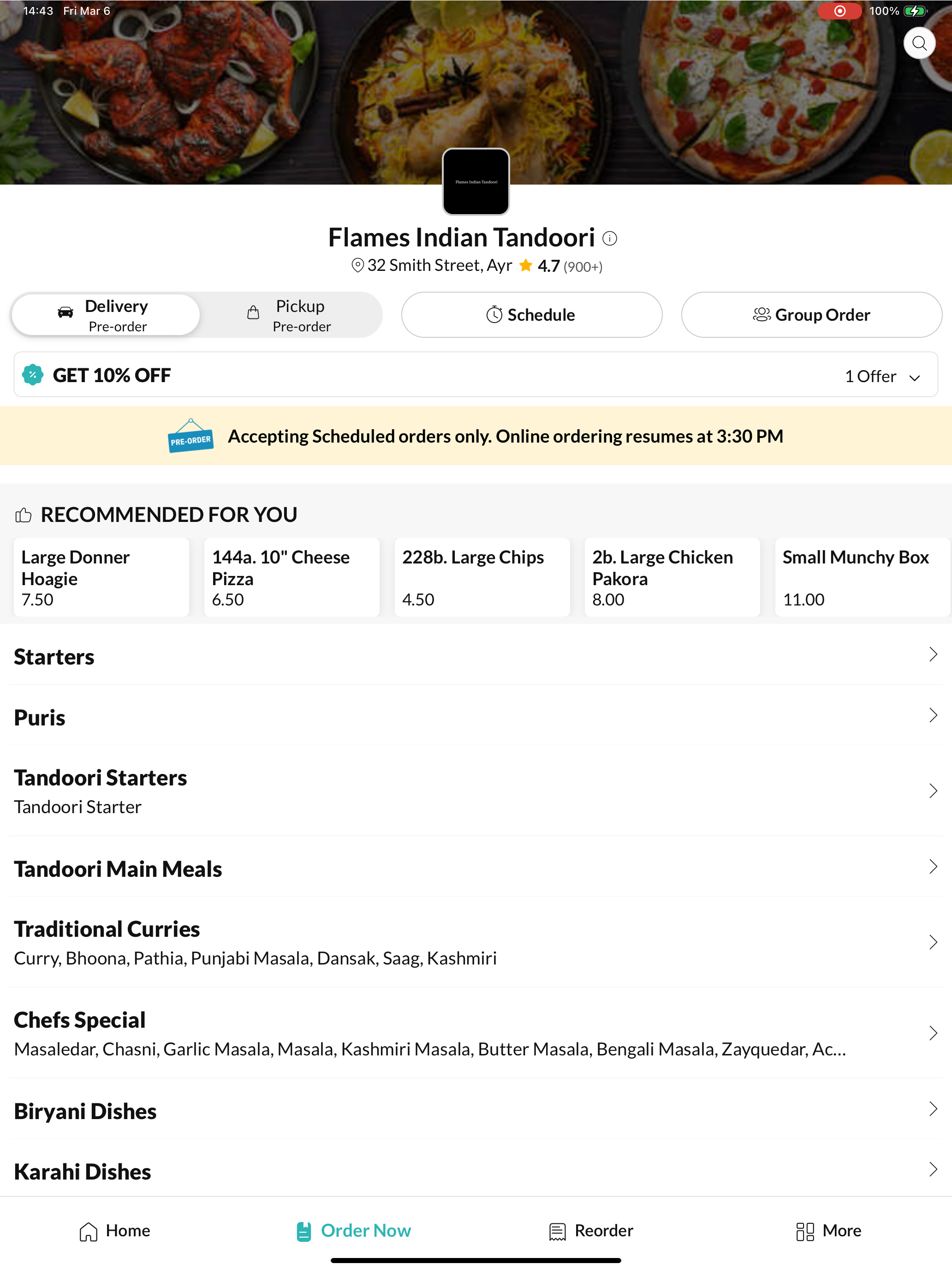 Flames Indian Tandoori
